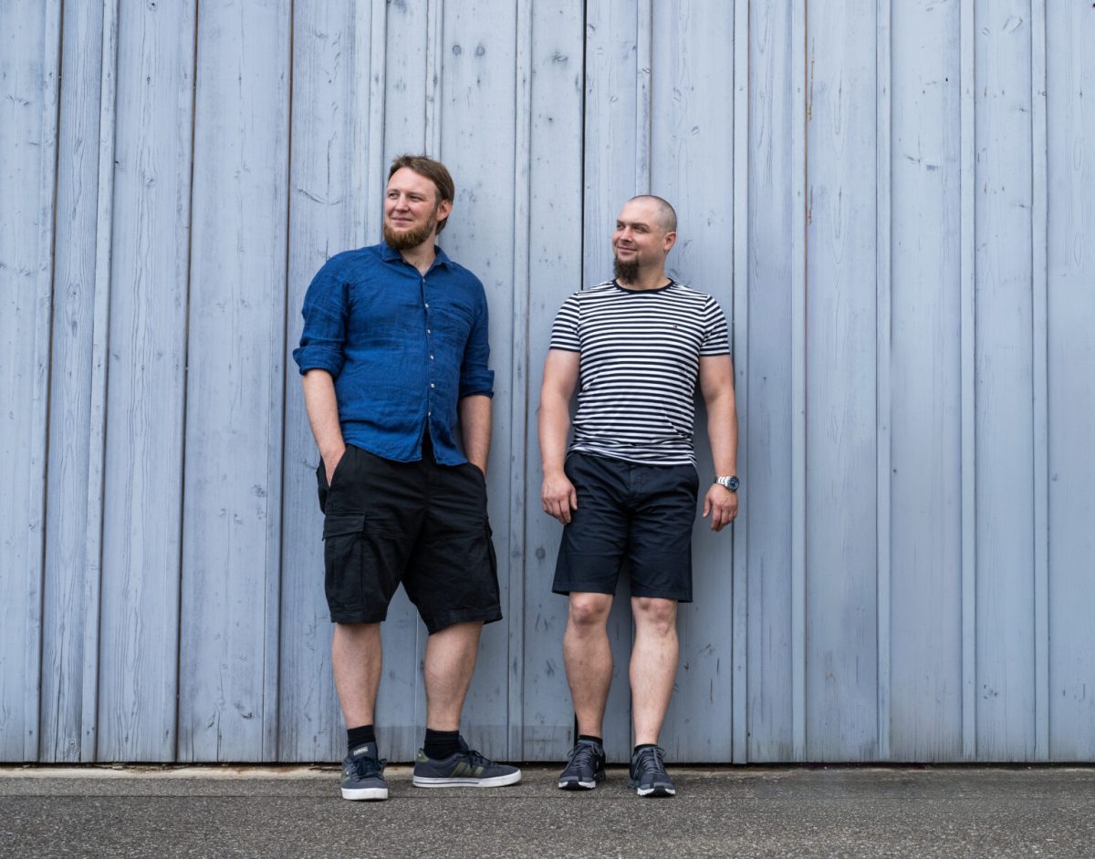 Demian und Laurenz, zwei der Gründer von Webling